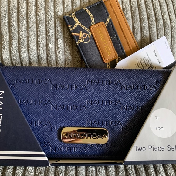 Nautica… Two Piece Set… RFID Wallet and ID/ Card Case - Picture 8 of 10